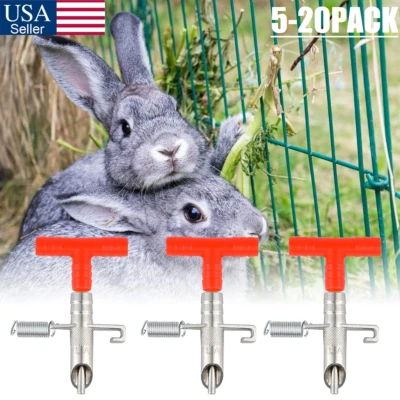 20 шт. автоматический фонтан для воды хорьков соски поилки кролики - Изображение 1 из 4