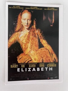 Cinema Filmplakatkarte | Elizabeth | 1998 - Bild 1 von 1