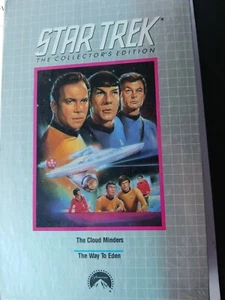 Star Trek VHS The Collectors Edition, The Cloud Minders/The Way To Eden TV Shows - Picture 1 of 2