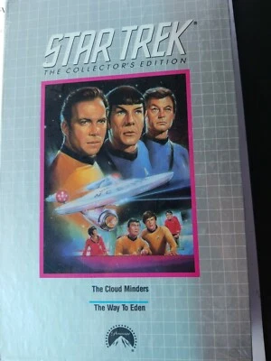 Star Trek VHS The Collectors Edition, The Cloud Minders/The Way To Eden TV Shows - Image 1 of 2