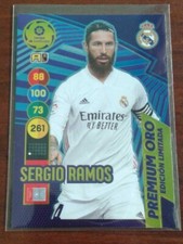2020 2021 SERGIO RAMOS PREMIUM GOLD Adrenalyn PANINI Limited Edition Card