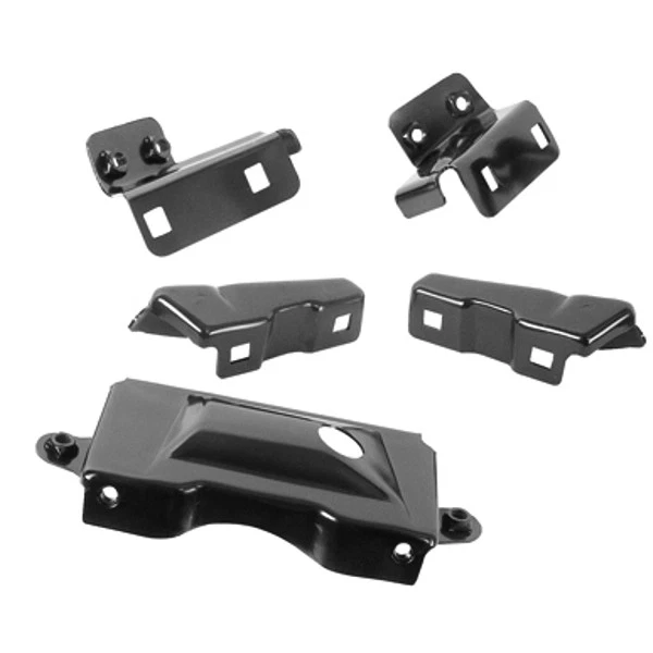 1969 Pontiac Firebird REAR Bumper Brackets 5 Pieces Set  Foto 1 de 1