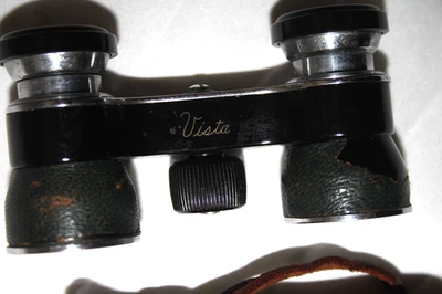 Vista 2.5X Vintage Opera Glasses Binoculars Made in Japan Theater Binocs Worn - Image 1 of 4