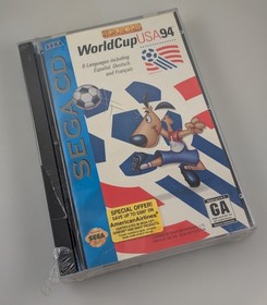 Sega CD - World Cup USA 94 - Brand New Factory Sealed