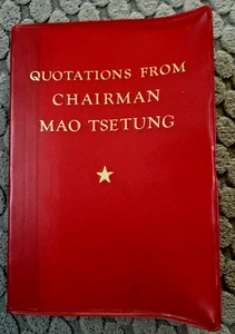 1972 Quotations from Chairman Mao Tse-Tung First Edition Little Red Book - Imagen 1 de 3