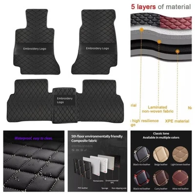 Alfombrillas forros aptas para INFINITI G35 G25 G37 G20 Q50 QX50 QX60 M35 M37 M45 Foto 1 de 4