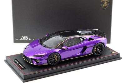 1:18 MR Collection Lamborghini Temerario Allege Package Viola Pasifae - Limitato - Immagine 1 di 4