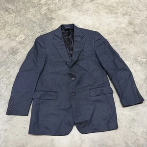 Brooks Brothers Regent Fit Blazer Sakko Sport 40R Blau Italienische Wolle Seide Mischung - Bild 1 von 8