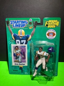 2000  EXTENDED  Starting Lineup   Cris Carter   Minnesota Vikings    Case  Fresh - Picture 1 of 4