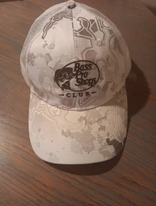 Gorra Bass Pro Shops Gorra Snapback OS Blanca TrueTimber Tundra Camuflada Pez Ajustable - Imagen 1 de 5