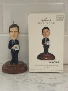 Hallmark Ornament Michael Scott Bobblehead. L'ufficio. 2011. Testato - Foto 1 di 6
