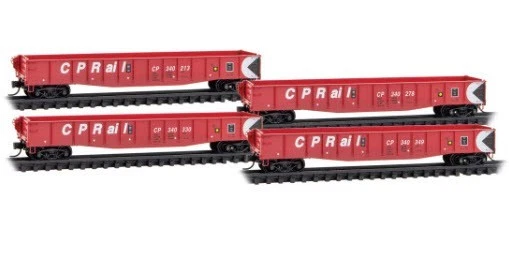 MICRO-TRAINS (N) 983 00 239 CP RAIL 4 CAR RUNNER PACK - Image 1 of 1