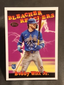 Serie Aggiornamento Topps 2025 💥Bleacher Reachers💥 #BR-21 Bobby Witt Jr. - KC Royals - Foto 1 di 3