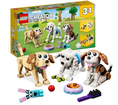 LEGO Creator 3 in 1 Adorable Dogs Set (31137) | Ages 7+ - Image 1 of 4