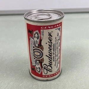Vintage Budweiser Beer Pull-Tab Can Mini with 2 Golf Balls Paper Label NEW - Picture 1 of 7