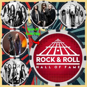 AEROSMITH #3 - ROCK & ROLL HALL OF FAME - COLLECTABLE COIN SET (5) - Picture 1 of 2