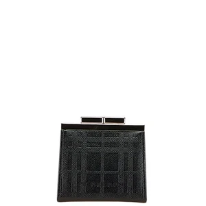 BURBERRY Embossed Check Nova Check Münzetui, Verschluss, Münzfach Damen 【US... - Bild 1 von 8