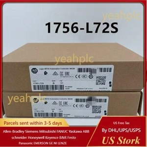 Allen-Bradley Factory Sealed AB 1756-L72S SER B GuardLogix 5572S Controller New - Picture 1 of 2