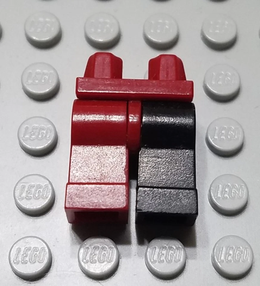LEGO Dark Red and Black Ogel Minion Alpha Team Minifigure Legs Piece - Image 1 of 1