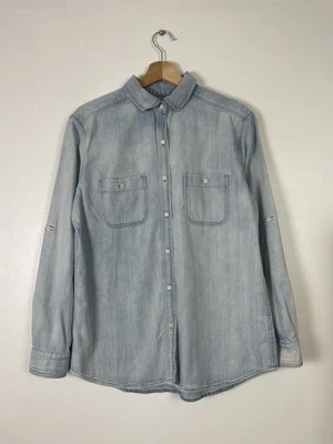 Camisa vaquera azul claro MiH Jeans - Talla mediana M Foto 1 de 4