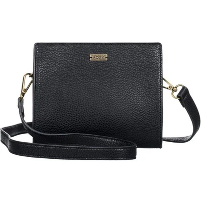 Bolso de hombro Roxy para mujer Stand for the Sun pequeño de cuero granulado con cierre de cremallera Foto 1 de 4