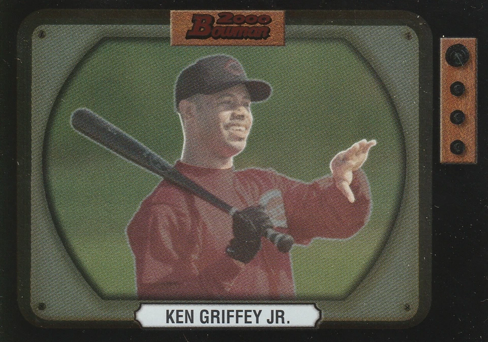 KEN  GRIFFEY Jr   2000 BOWMAN  "RETRO"  BASEBALL CARD - Image 1 of 1