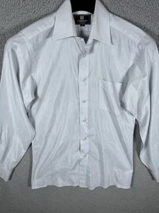 Vintage Givenchy Monsieur Shirt Mens Small All Over Print Lightweight Button Up - Picture 1 of 9