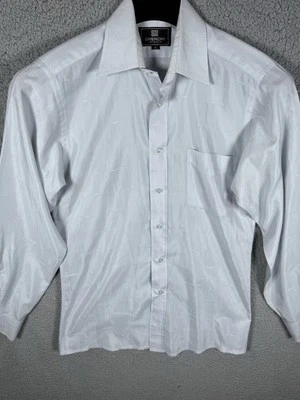 Vintage Givenchy Monsieur Shirt Mens Small All Over Print Lightweight Button Up - Image 1 of 4