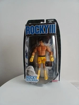 Rocky Balboa Action Figure Post Fight Boxed New Jakks Toy Rocky 3 - Image 1 of 4