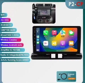 RADIO FÜR CITROEN C3 C4 AIRCROSS BLUETOOTH USB ANDROID WI-FI CARPLAY GPS - Bild 1 von 1