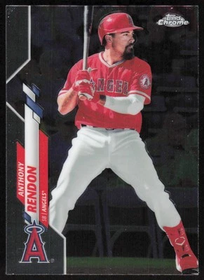 2020 Topps Chrome Update #U-1 Anthony Rendon - Image 1 of 2