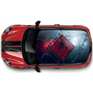 Bedruckte Dachfolie für Mini oder jedes Auto Air Release Vinyl CRW028 - Bild 1 von 1