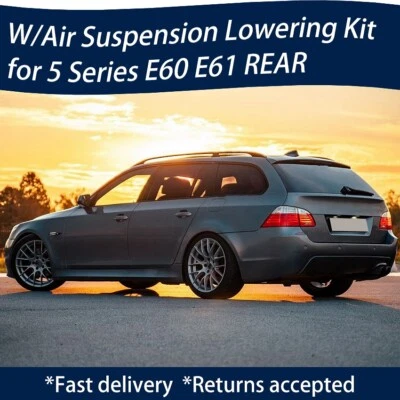 💥for BMW 5 Series Touring 530I M5 E61 Rear Air Suspension lowering Kit Links *2 - Image 1 of 4