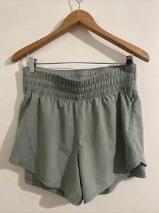 Avia Athletic Shorts Womens Medium Peach Running High-Rise Lined Elastic Waist - Picture 1 of 4