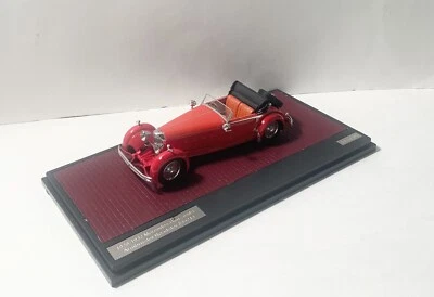 1/43 1928-1932 Mercedes-Benz 680S Armbruster Roadster open red LE 408 Matrix - Image 1 of 4