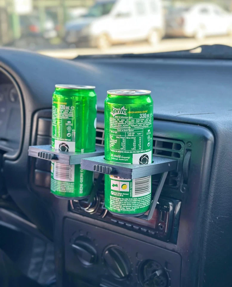 FOR VOLKSWAGEN POLO 6N CUP HOLDERS 2 PIECES Grill Ventilation Inner Part Black Foto 1 de 4