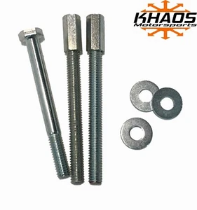 Espaciador de carrocería acelerador pernos TBI 87-95 Chevy GMC 1500 5,7 L EE. UU. Khaos Motorsports - Imagen 1 de 2