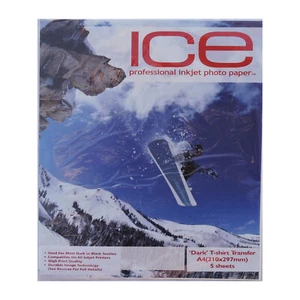 Camiseta de papel de transferencia ICE - oscura (5, 10, 30 hojas) - Imagen 1 de 1
