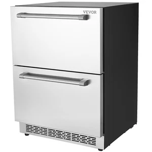 24" Undercounter Refrigerator, 2 Drawer Wine Refrigerator - Picture 1 of 7