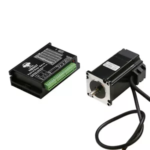 Free Ship 1Axis NEMA23 Closed Loop Motor 4A 160 oz.in 77mm Encoder&Driver HBS57 - Picture 1 of 8