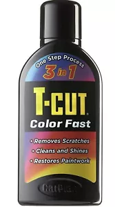 T-Cut Colour Fast 3-In-1 Paintwork Renovator, Black, 500ml,T-Cut Colour Fast 3- - Picture 1 of 10