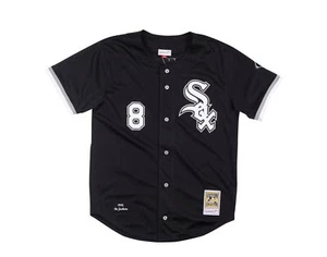 Camiseta Mitchell & Ness Auténtica Negra Chicago White Sox 1993 Bo Jackson - Imagen 1 de 3