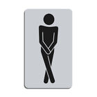 Herren (3.0) Graviert Toilettenschild,WC,Kloschild,Klo,00,Sauna,Umkleide,6x10cm