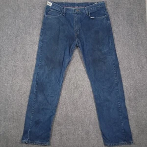 Bulwark FR Flame Resistant Jeans Mens 38x34 Blue Denim CAT2 2112 Workwear - Picture 1 of 19