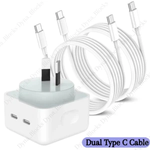 For iPhone 15 Pro Max Plus iPad Samsung 40W USB-C Fast Charger PD Type-C Cable - Picture 1 of 18