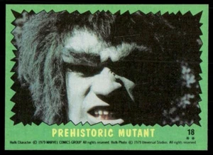 The Incredible Hulk 1979 TV Show Topps Card #18 (NM) - Picture 1 of 2