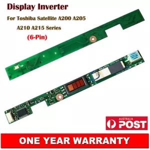 Toshiba Satellite A300 A305 A355 L300 L305 L505 Laptop LCD Display Inverter 6pin - Bild 1 von 1