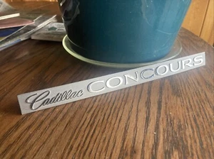 Cadillac Concours OEM 1997 1998 1999 Side Emblem Badge Logo Nameplate 10” - Bild 1 von 4