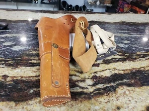 VINATGE BRAUER BRO LEATHER SHOULDER HOLSTER MS45 ( FIT: COLT 38 SPL ) - Picture 1 of 10