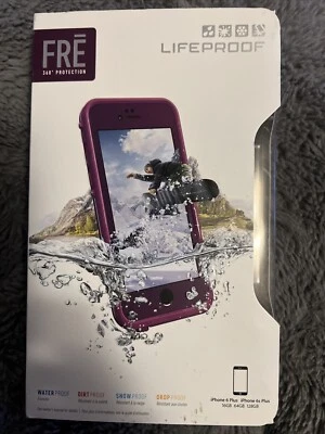 Lifeproof FRĒ SERIES iPhone 6 Plus/6s Plus Waterproof Case Purple Nice!!! - Image 1 of 4